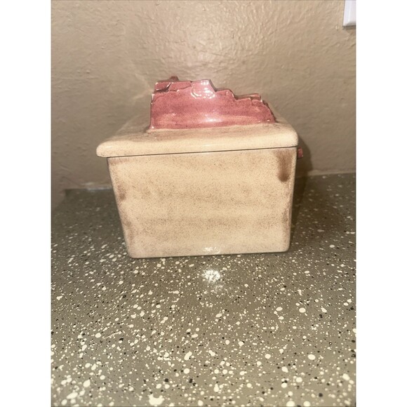 Southwest‎ Native American Pueblo Adobe House Village Cookie Jar ceramic - Picture 4 of 10